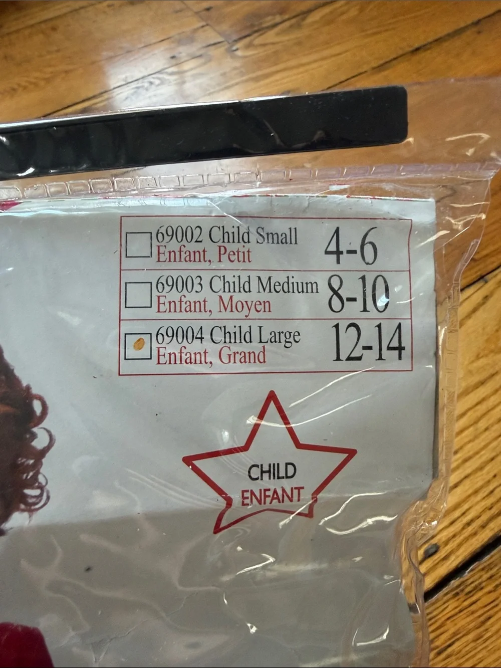 Annie Kids Red Dress Costume with White Trim